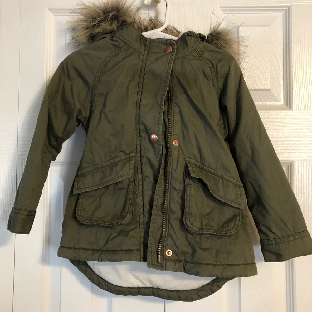 Old Navy Hooded Jacket - Toddler girl 3T